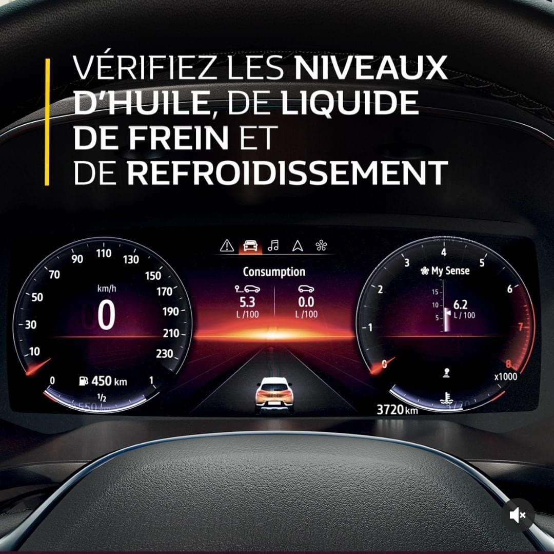 Conseil avant les longs trajets. 